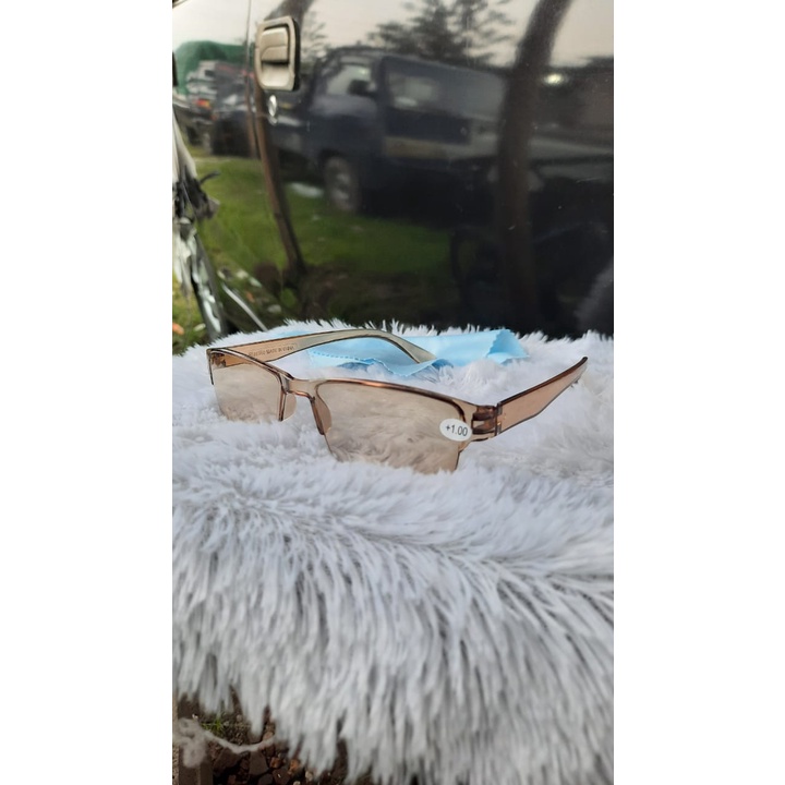 Kacamata Baca Gradasi Lensa Plus(+) Type AA612T .U Frame Plastik Lentur/Kacamata Baca Plus (+) Semirimless/KACAMATA BACA PRIA/KACAMATA PRIA/KACAMATA RABUN DEKAT/KACAMATA RABUN DEKAT GRADASI LENSA