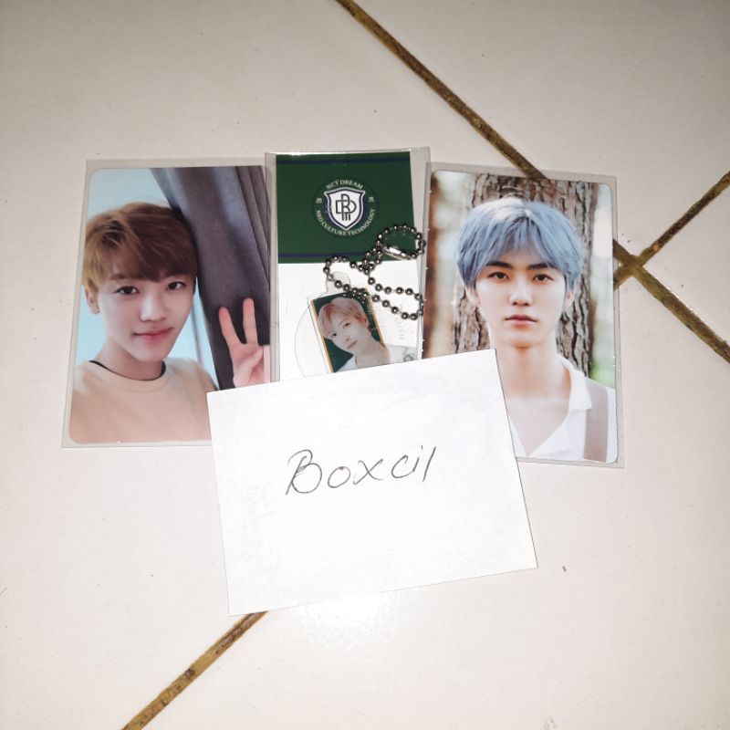 BOOKED PC JAEMIN EMPATHY DREAM VER SWITZAL + PC PB DAD + LAYERED PHOTO CHARM B2S RENJUN