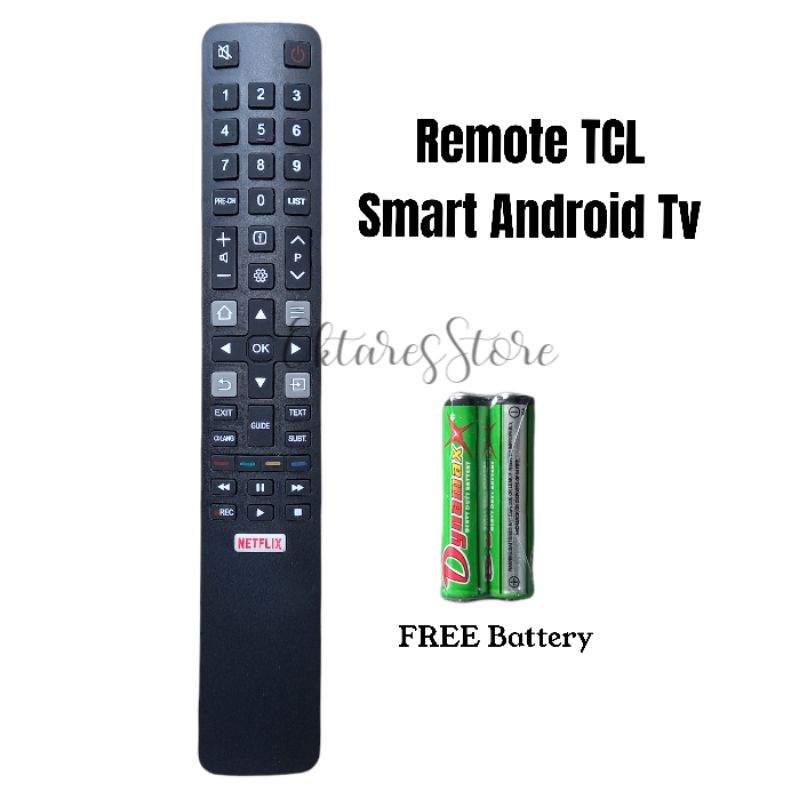 Remot Tv TCL Smart Tv Netflix / Remote Tv TCL LED