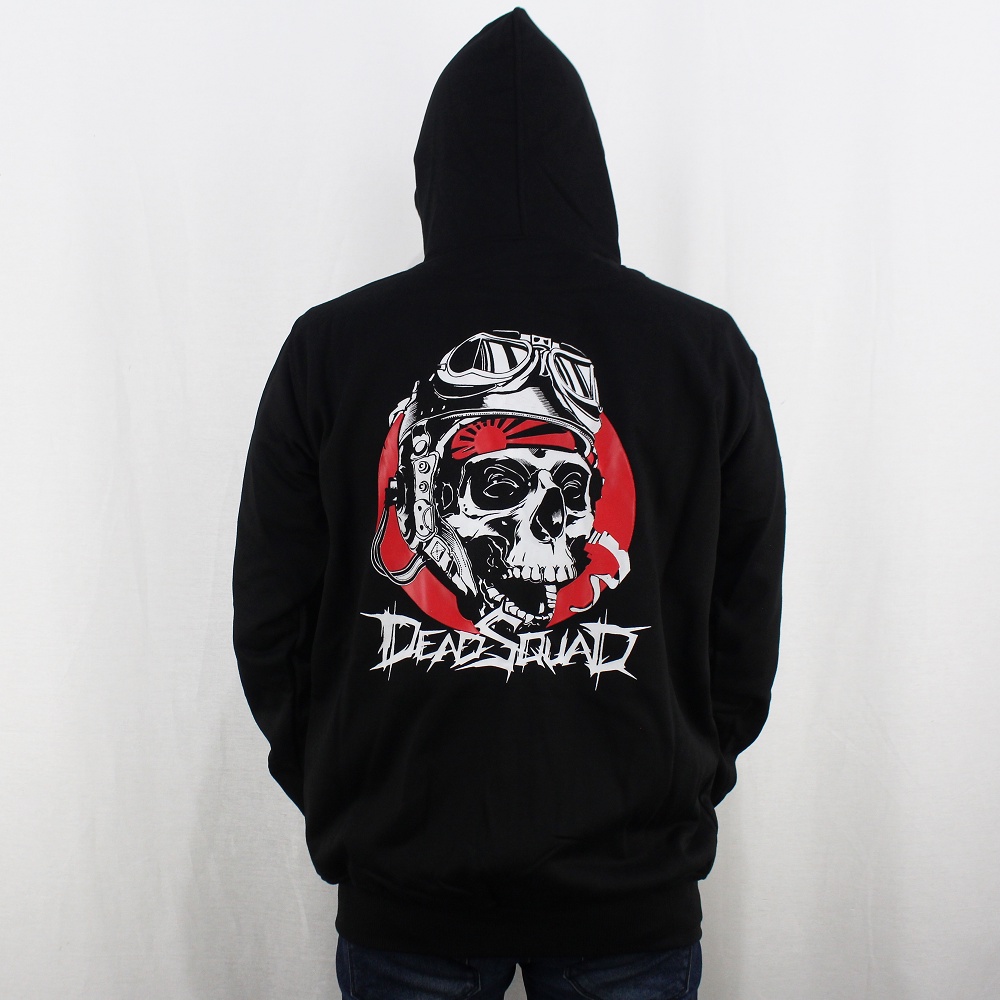 JAKET HOODIE MUSIK DEADSQUAD 05 M L XL XXL - JAKET DEADSQUAD HEAVY METAL - JAKET UNDERGROUND DEADSQUAD