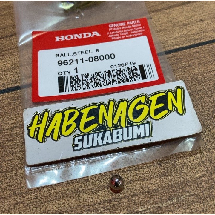 laher gotri pelor footstep step foot step postep ball steel 8 depan honda beat pcx revo scoopy fi su