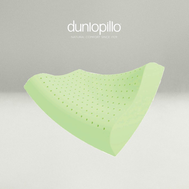 Dunlopillo Pillow Ergo Green Tea ( countour ) 60x40 cm
