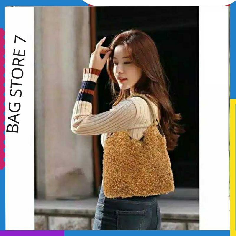 Tote Bag wanita Impor Branded Lembut/BAG STORE 7