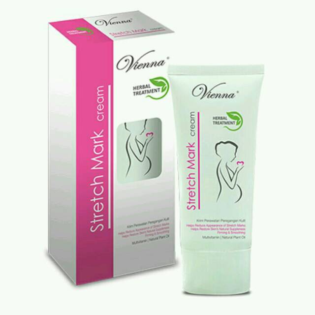 VIENNA STRETCHMARK CREAM 80ML  - PENGHILANG SELULIT &amp; STRECH MARK BPOM