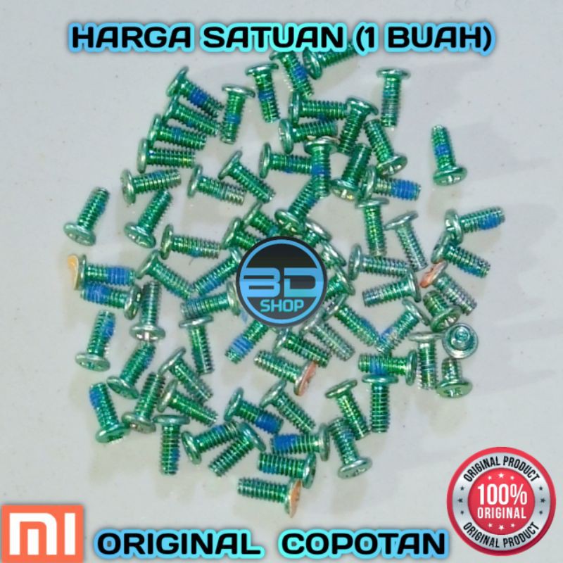 ORIGINAL COPOTAN Baut Baud Plus HIJAU XIAOMI REDMI NOTE 5 6 7 8 PRO Mi 8 9 Mi8 Mi9 SE POCO X3 POCOPH