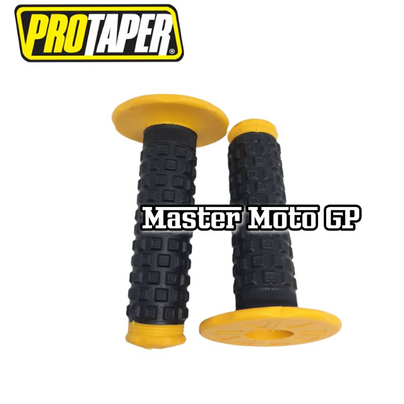 Grip protaper pillow grip bintik Protaper Aksesoris motor Off - Road modifikasi Grip Protaper 2warna cover handle gel Protaper Cover steering Nmax pcx klx CRF mio vario beat Rxking tiger cb scorpio xabre xride xeon