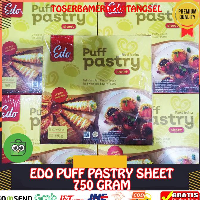 

[COD] EDO Puff Pastry Sheet 750gr [COD]