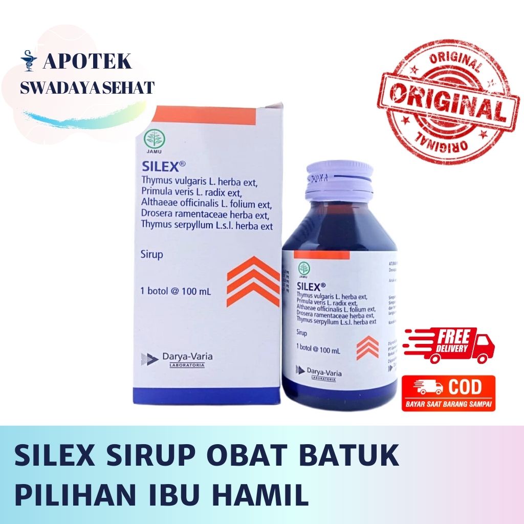 SILEX Syrup 100 ML - Obat Batuk Sirup Herbal Sylex