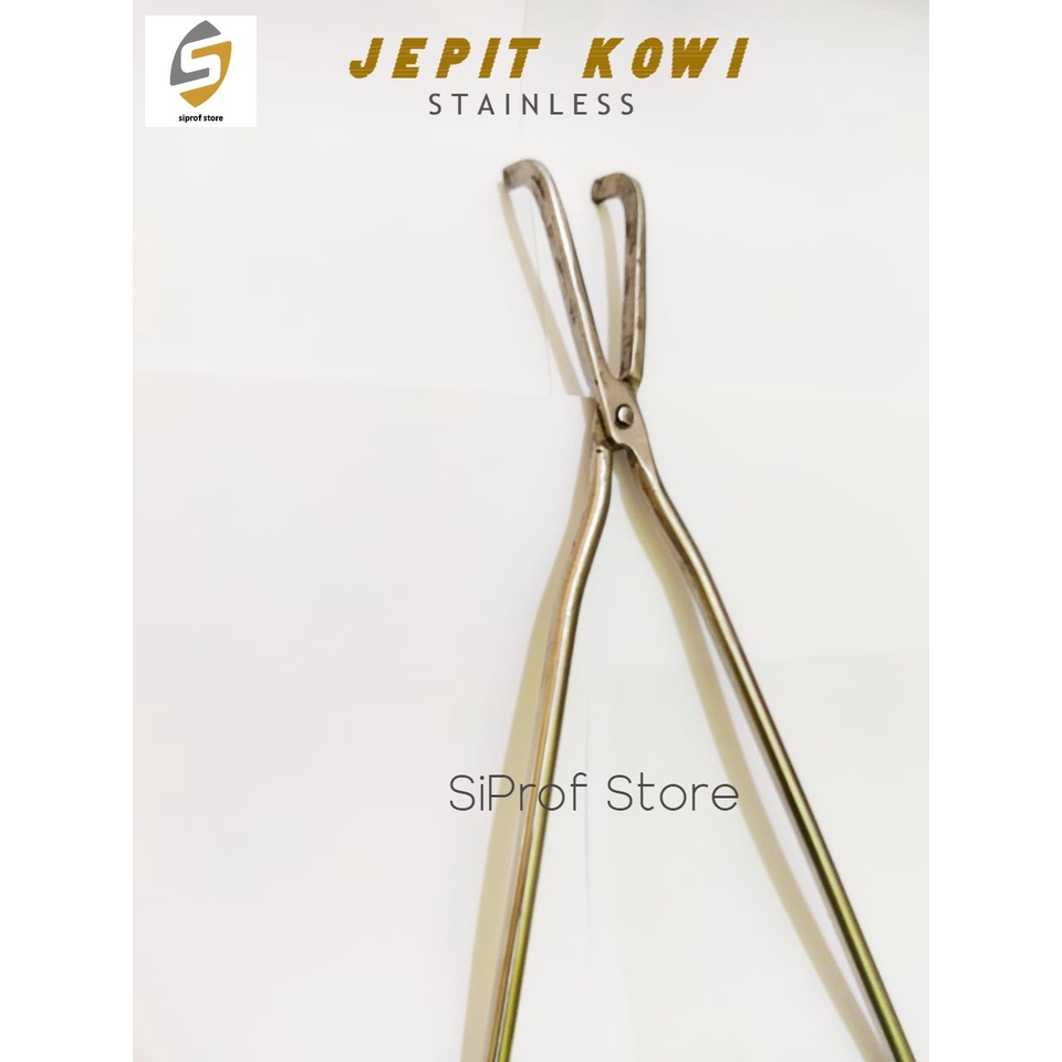 Capit Kowi / Jepit Kowi Lebur Emas Stainless