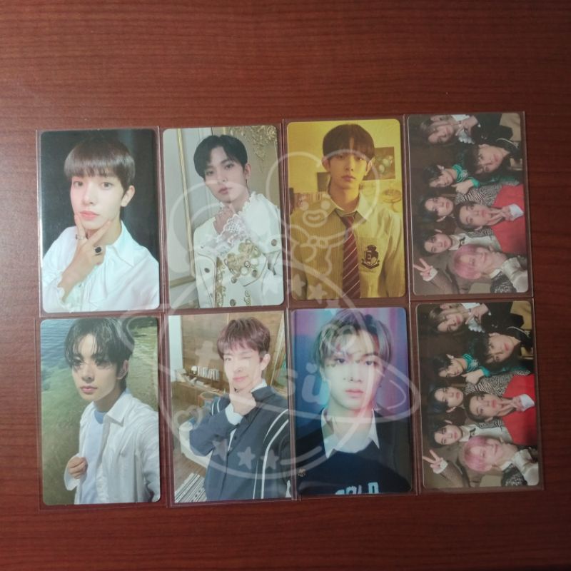 Photocard Official Enhypen heeseung Dusk B BDO, Up konsep BDC, Ody Selca Reg DD, Standard coklat hak