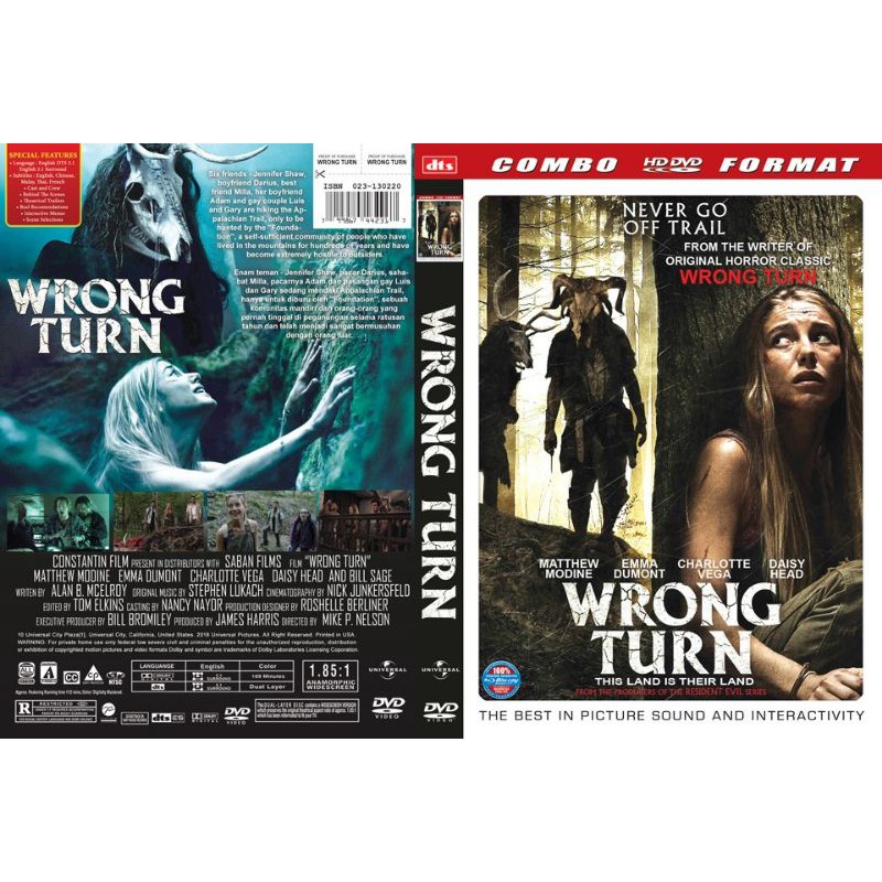 kaset film WRONG TURN