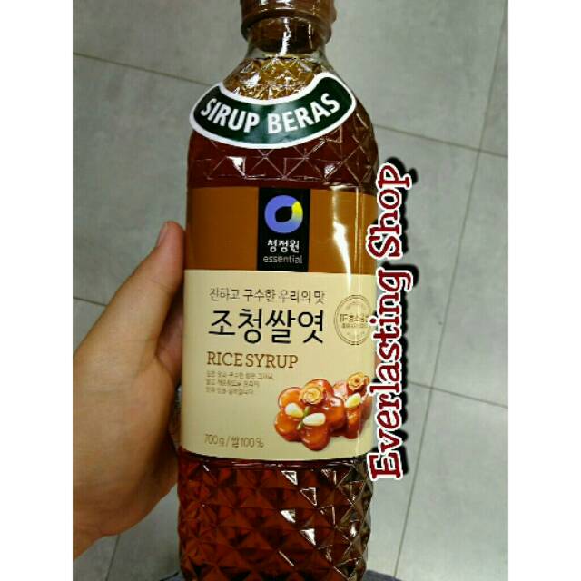 

Daesang Essential Rice Malt Syrup ( Sirup Beras ) Korean Ingredients Bumbu BBQ Pengganti Gula