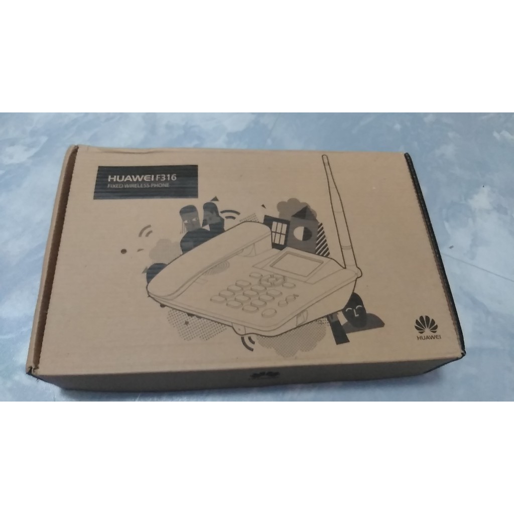 bekas normal PESAWAT TELEPON RUMAH GSM WIRELESS HUAWEI F316 - ORI solo2 darma