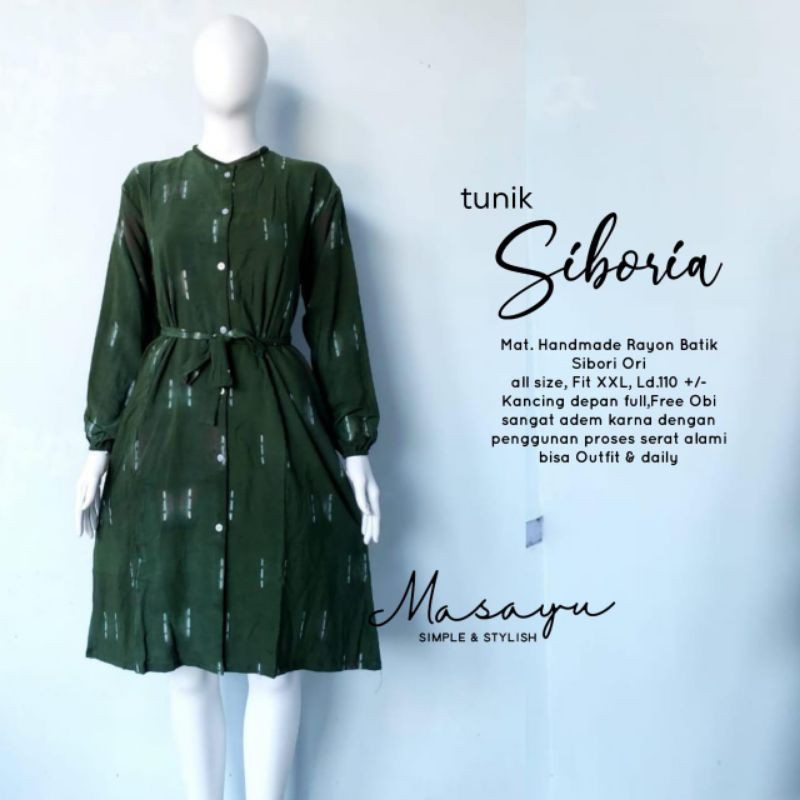 Tunik Batik Cantik dan Murah Siboria