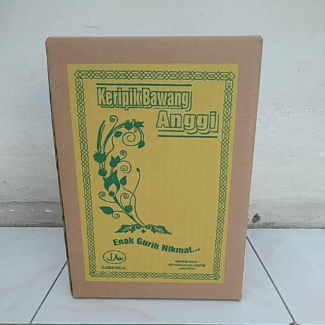 

Kripik bawang Anggi (rasa original)