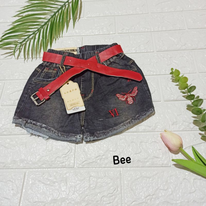 Hotpant Jeans Anak Perempuan Import Premium 1-5 Tahun