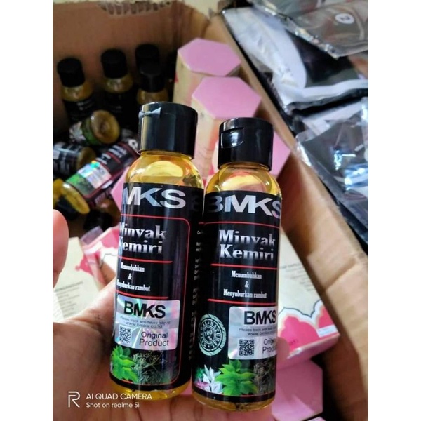 Penumbuh Rambut minyak kemiri BMKS