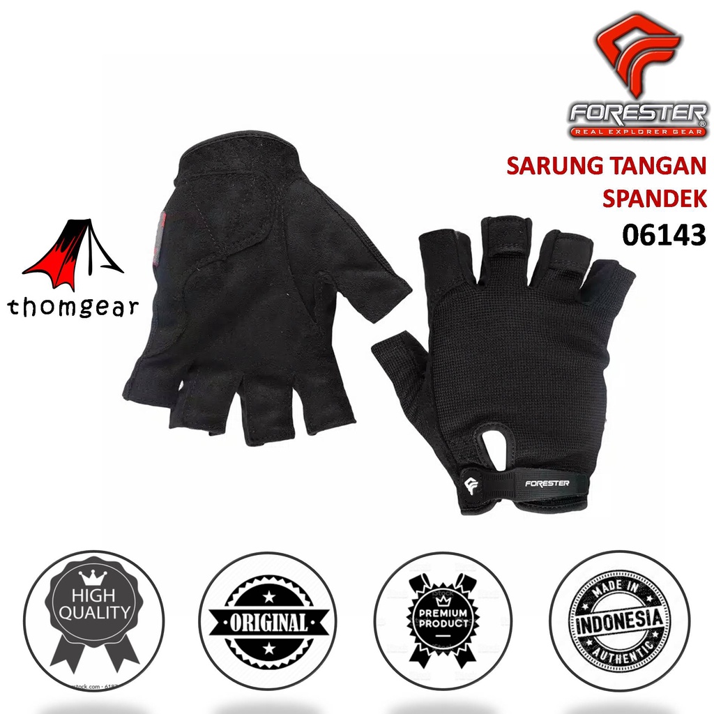 Sarung Tangan Forester 06143 Dan 06084 Sarung Tangan Sepeda Gowes Half Finger Dan Full Finger Thomgear