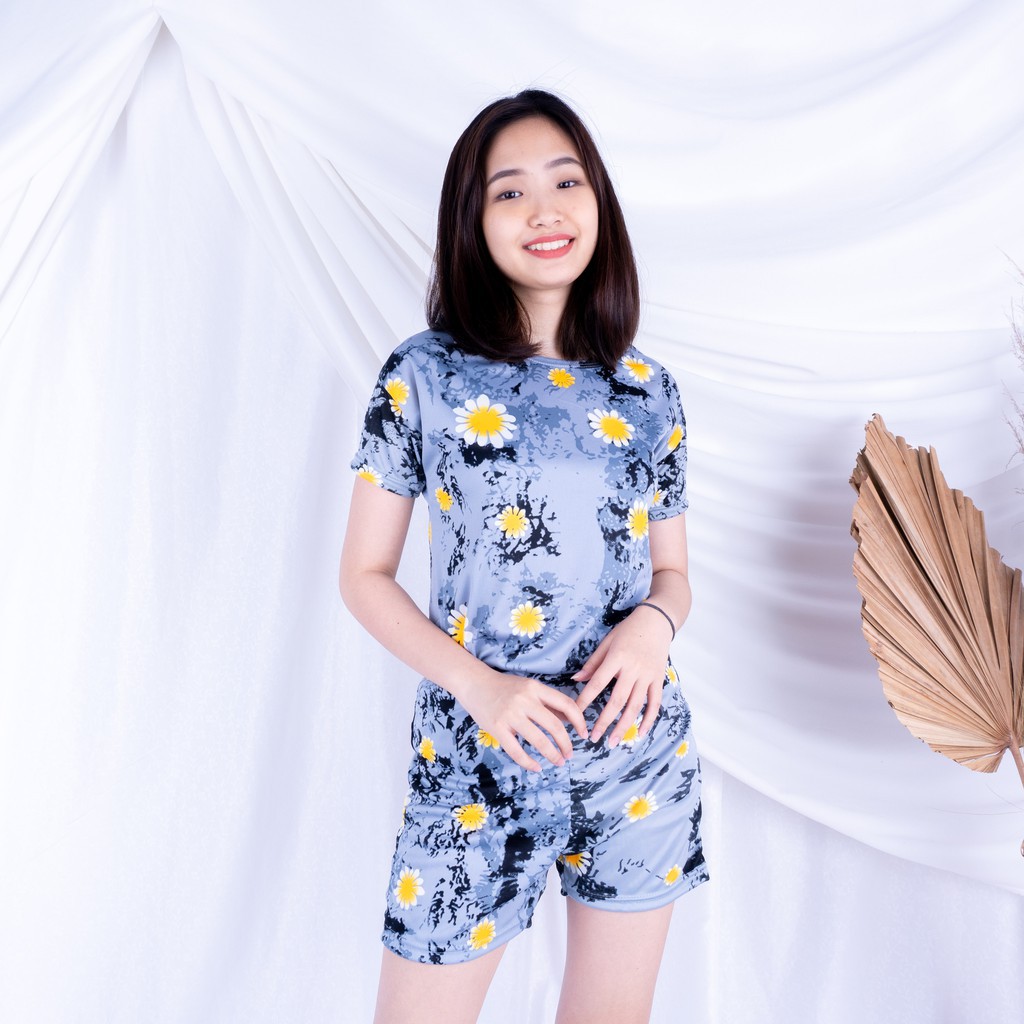 SETELAN ONE SET WANITA LESTARI / BASIC TIEDYE SET DAILYSET / ONESET TIE DYE-SET TDYE DAISY ABU