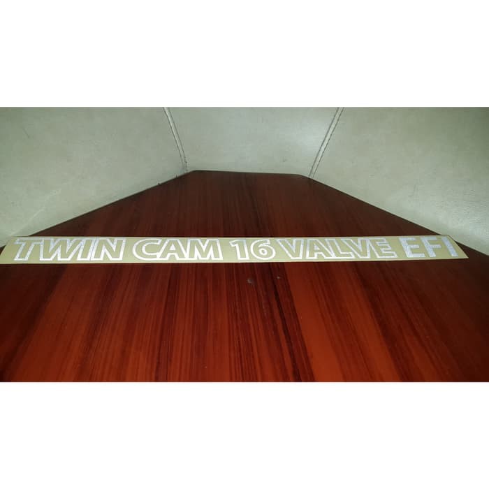 Murah sticker mobil twincam 16 valve EFI Elegan