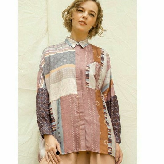 purple printed modest devon riamiranda