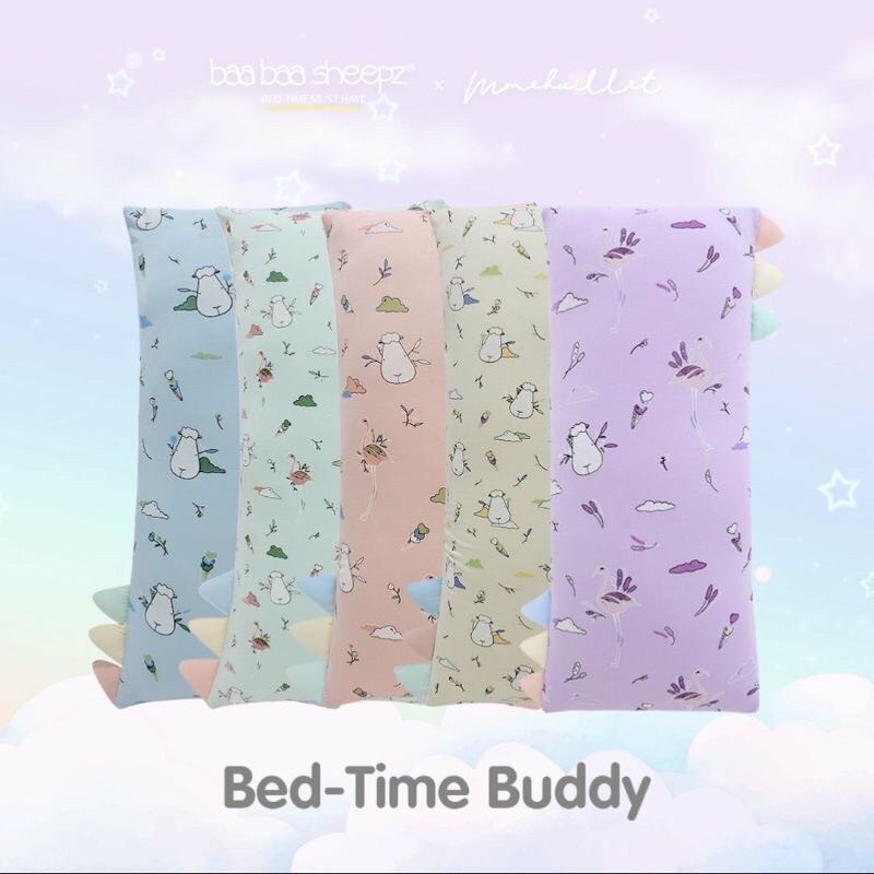 BAABAASHEEPZ X MMEHUILLET MEDIUM JUMBO XL LILAC LAVENDER FLAMINGO COLLECTION KIKI SIANTAR baabaashee