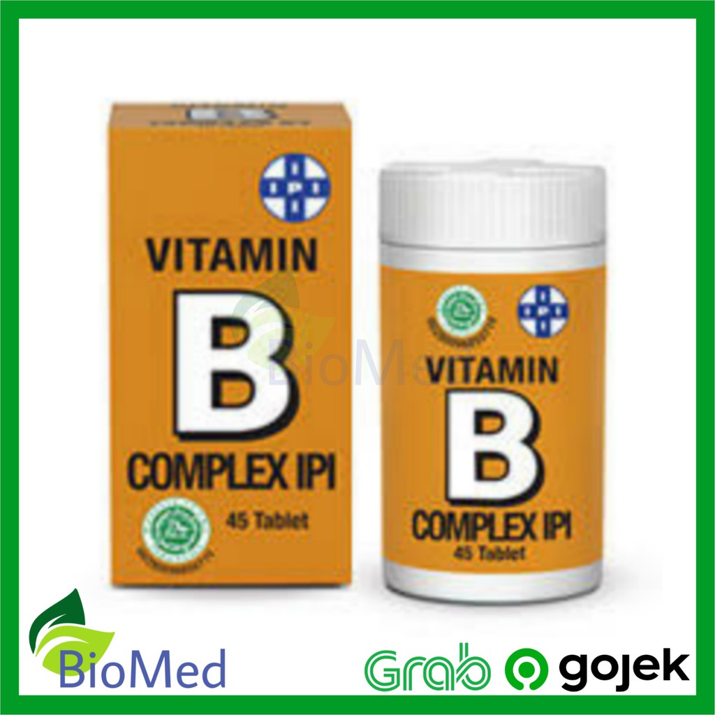 VITAMIN B COMPLEX IPI - Vit B Com Suplemen Kesehatan Syaraf Pegal Linu
