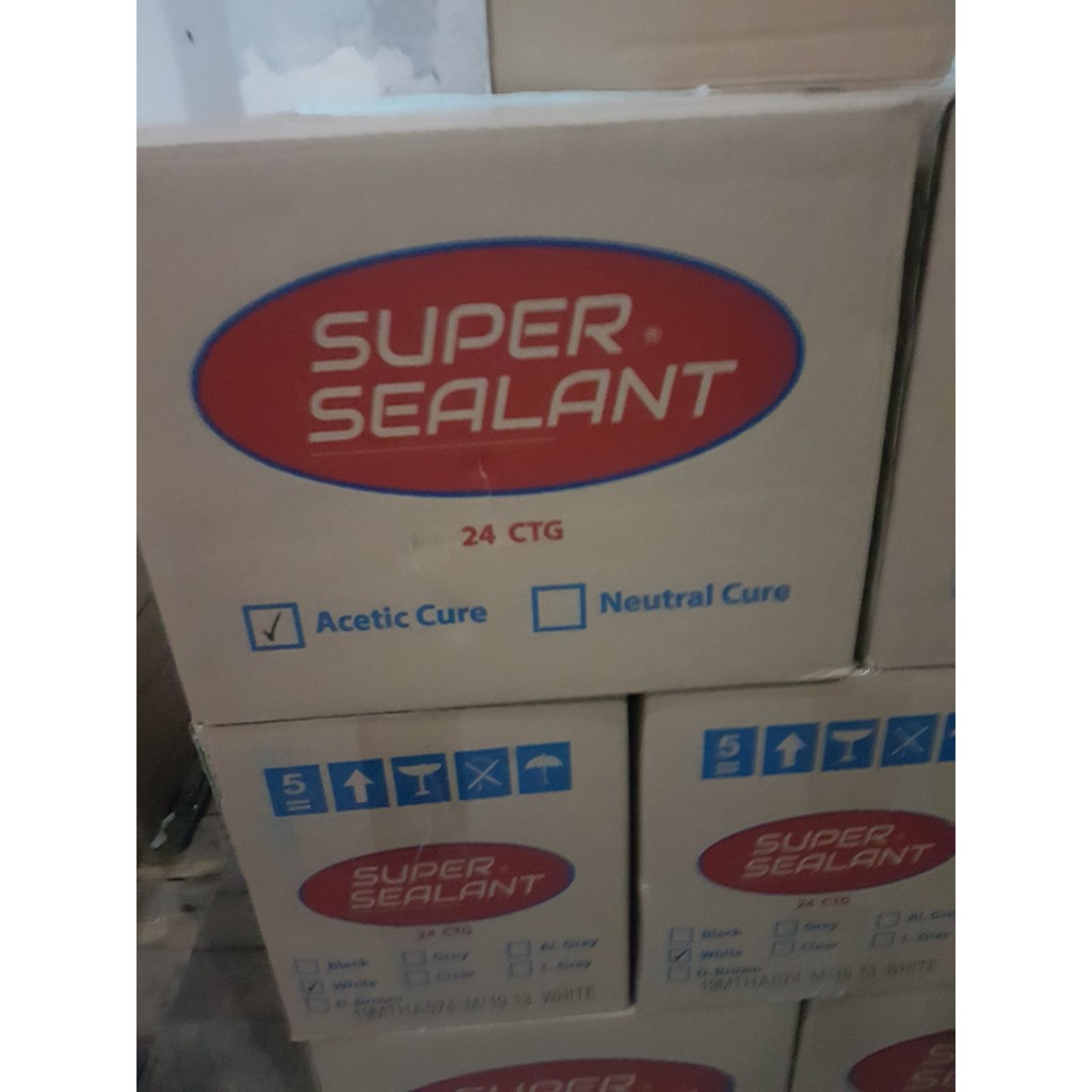 

Lem Kaca Super Sealant Acetic Clear per dus