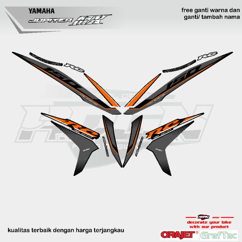Jual striping mx king 150 exciter rc vietnam Shopee Indonesia