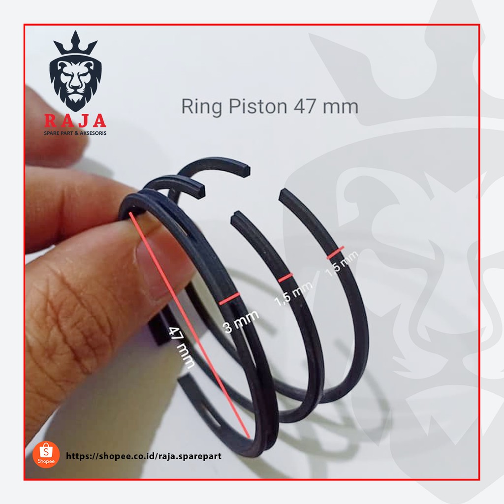 Ring piston 47 mm kompresor