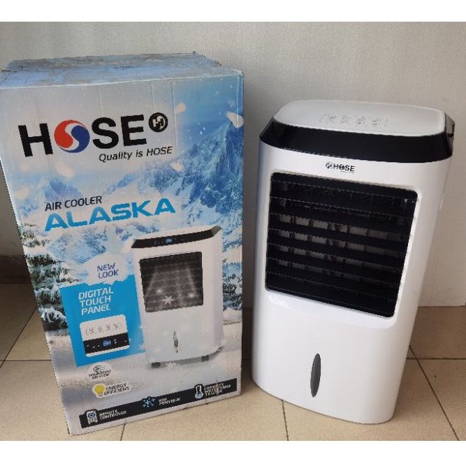 Air Cooler merek Hose, capacity 10L, timer 8Hours, remote and touch screen