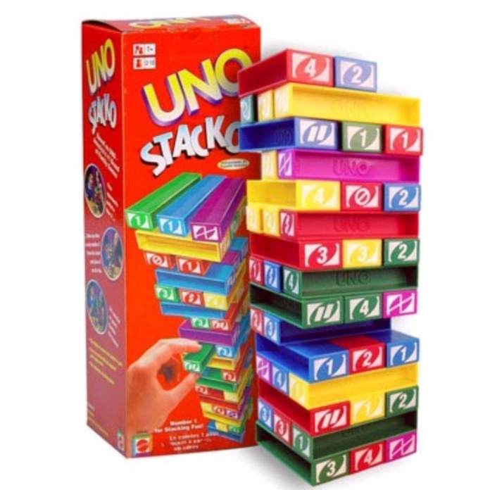 Paket Uno Stacko + Kartu Uno Card
