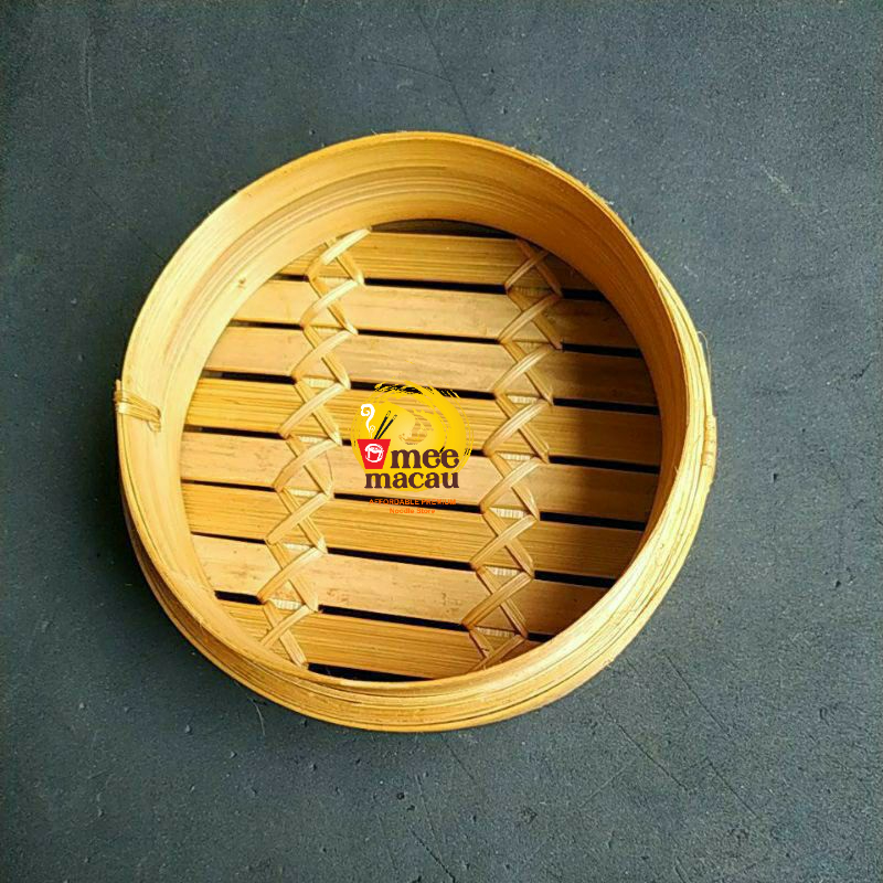 Klakat Bambu Kukusan Dimsum 13 cm Harga Termurah Kualitas Terbaik Langsung Dari Pengrajin Bambu Asli Tahan Lama &amp; Awet Rapi, Ready Stock Alami Bambu Food Grade | Ada Pilihan Badan / Tutup Klakat | Bahan Original Kuat Dan Aroma Harum Bambu Asli