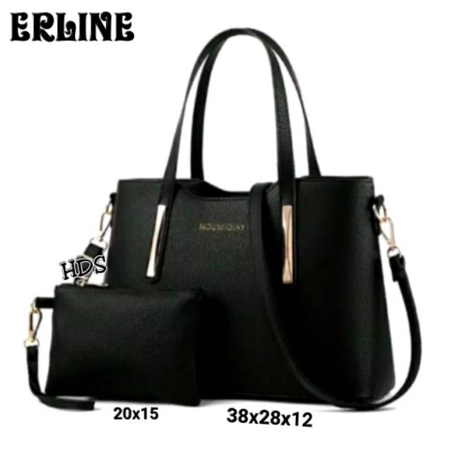 Fashion erline 2in1 /tas handbag wanita murah