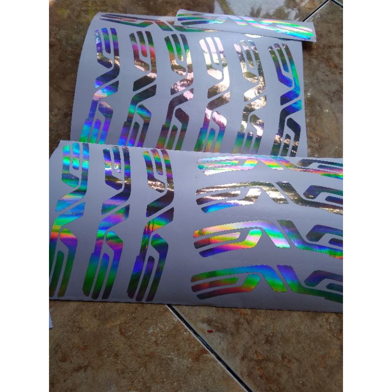 Sticker Rims Sepeda 16 inchi, 20 inchi dan 29inchi