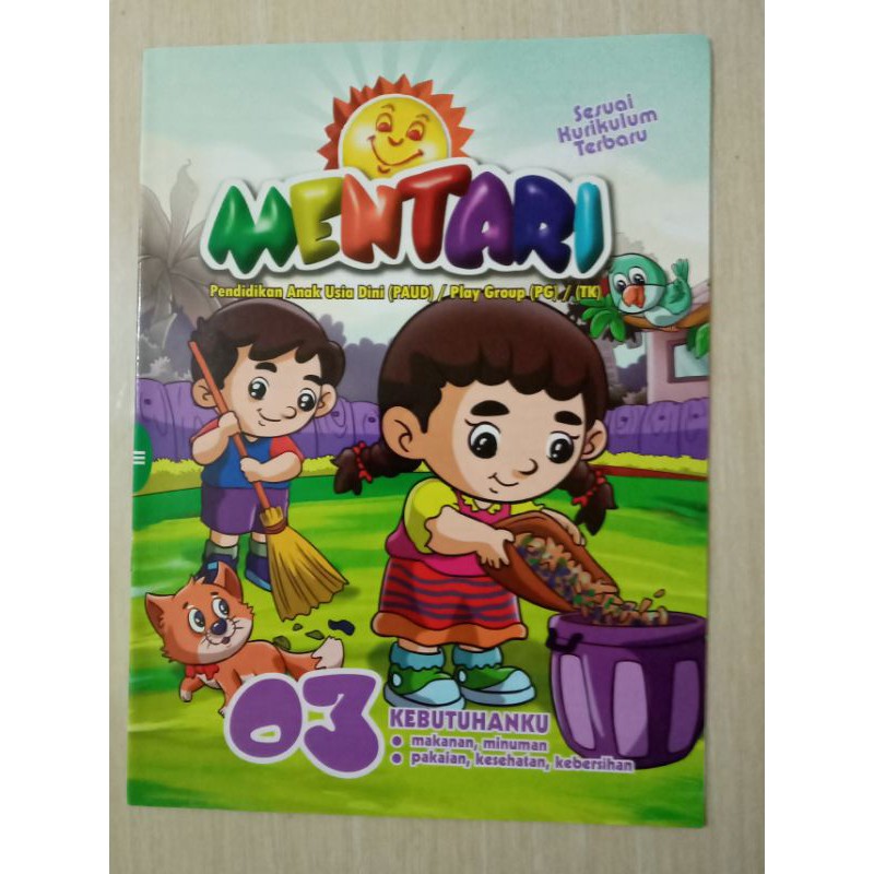 Buku/Majalah TK/PAUD Mentari