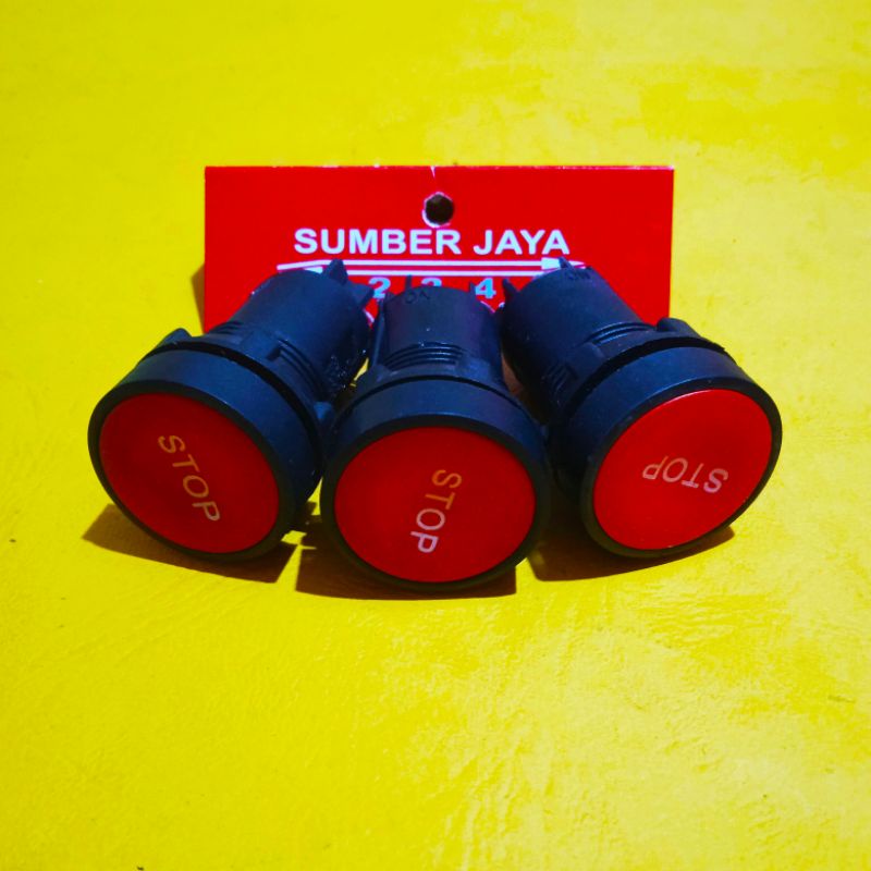 Stop Button 22 mm / Tombol stop TERMURAH