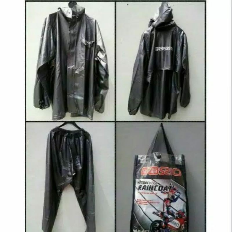 grosir Axio karet ax662, Hitam Navy Maroon jas hujan karet original