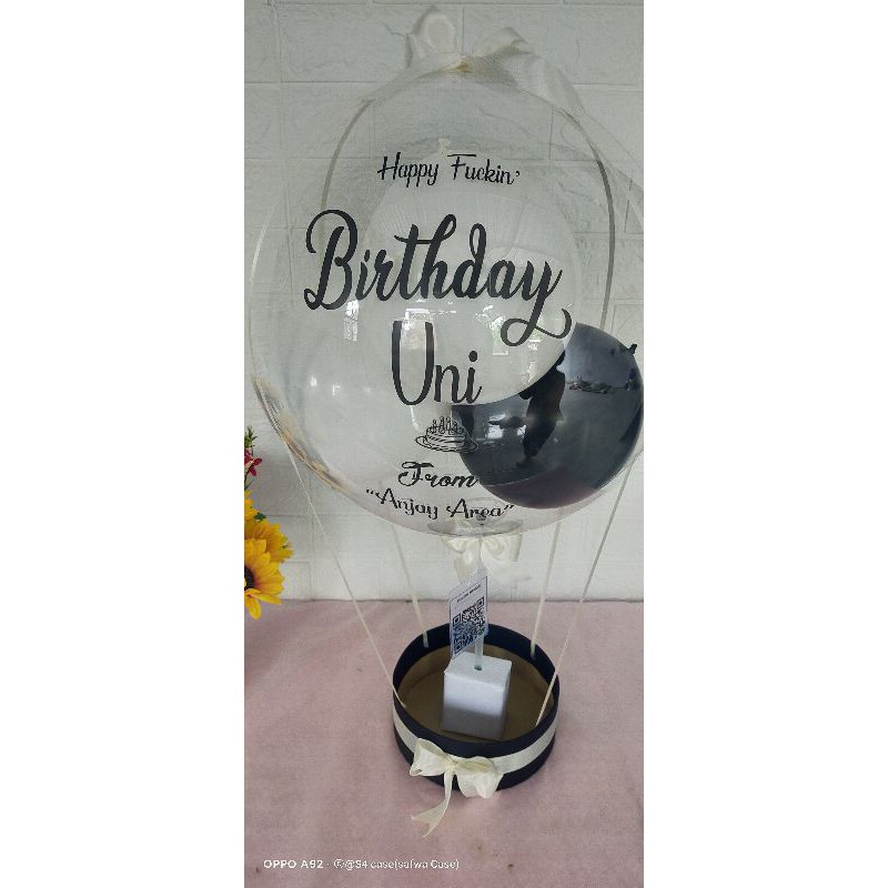 buket balon isian kosong