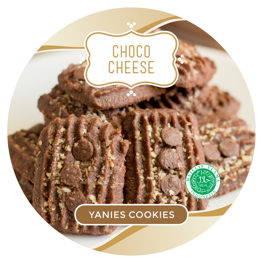 

Choco Cheese - lebaran cookies dengan chocolate powder premium tanpa bahan pengawet