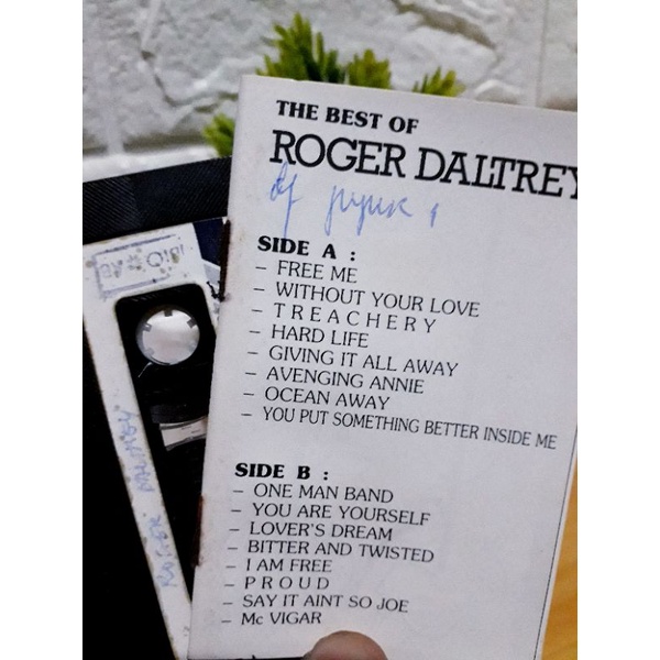 Kaset ROGER DALTREY - THE BEST OF