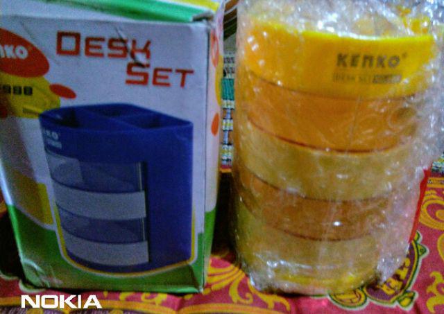 Desk Set Organiser / Tempat Alat Tulis /kenko K-988