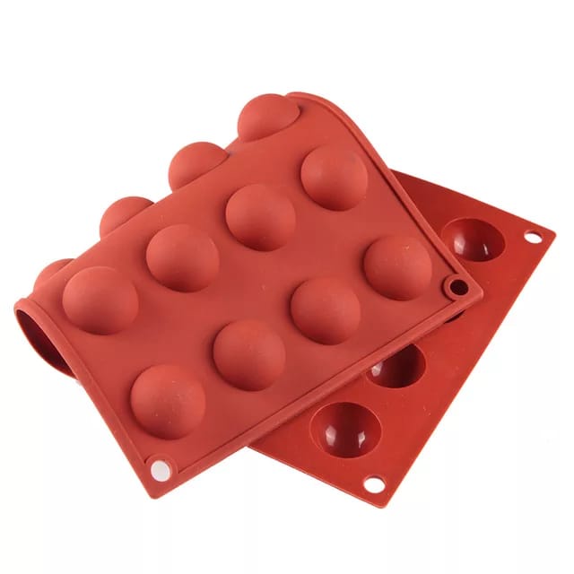 Cetakan Coklat Silicone 15 Grid Dome Setengah Lingkaran 15 Grid Baking Molds Silicone Cetakan Dome Coklat Jelly Pudding Es Batu Silicone 15 Grid TERMURAH TERLARIS