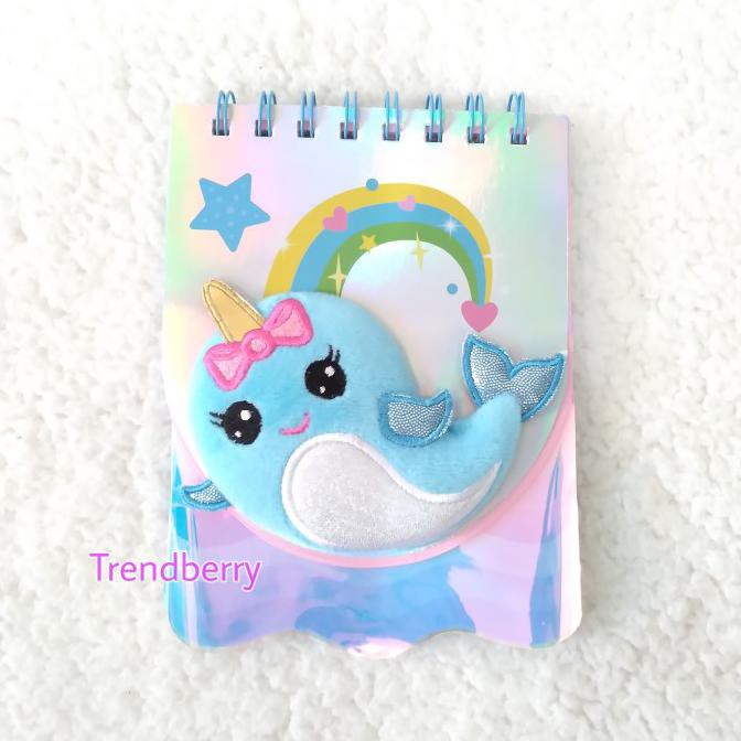 

[[BISA COD]] Notebook mini buku tulis cover lucu diary anak perempuan - hiu