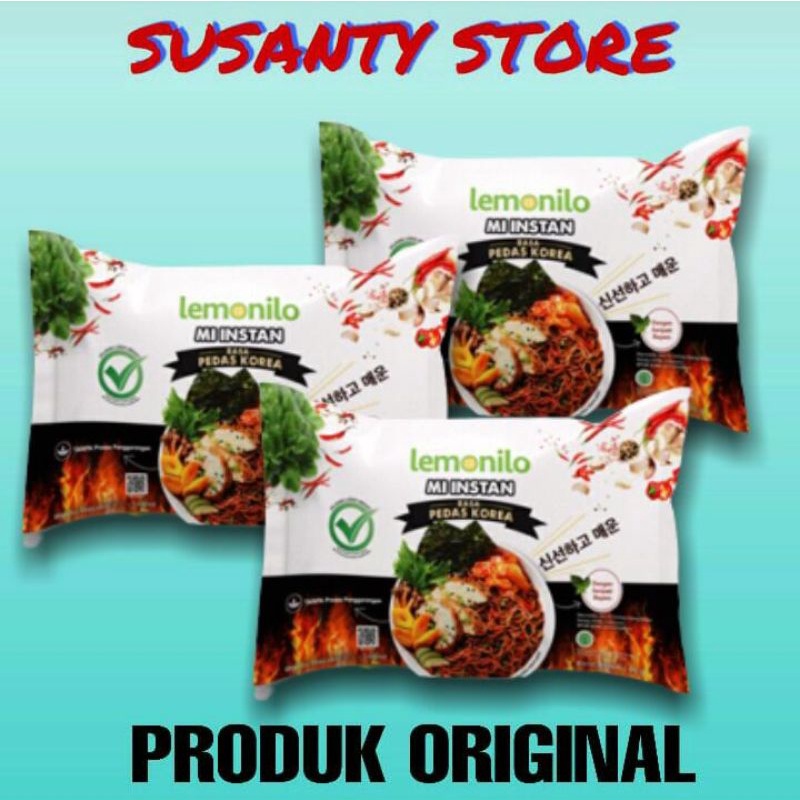 

MIE LEMONILO MIE INSTAN RASA PEDAS KOREA 85GR.