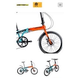 sepeda lipat united cora 9s