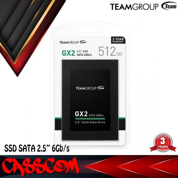 Ssd | Team Ssd Gx2 512Gb Sata 3 - Team Gx2 512 Gb 2.5"