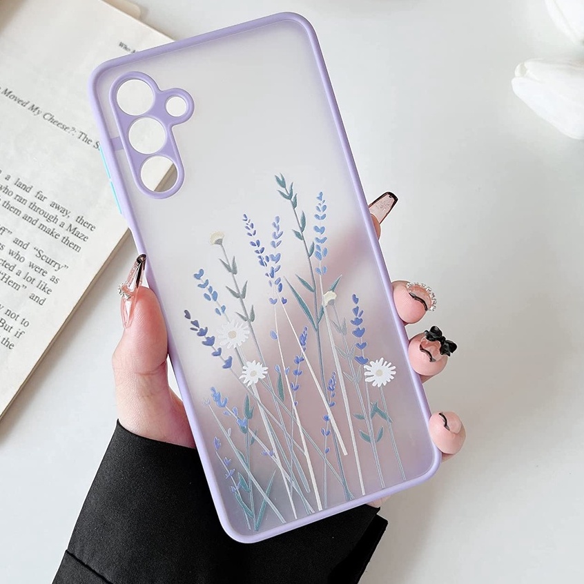 CASE MOTIF BUNGA SAMSUNG A01 M01 CORE J2 PRIME A02S A10 A10S A20 A20S A21S A50S A31 A12 J7 PEIME J7 