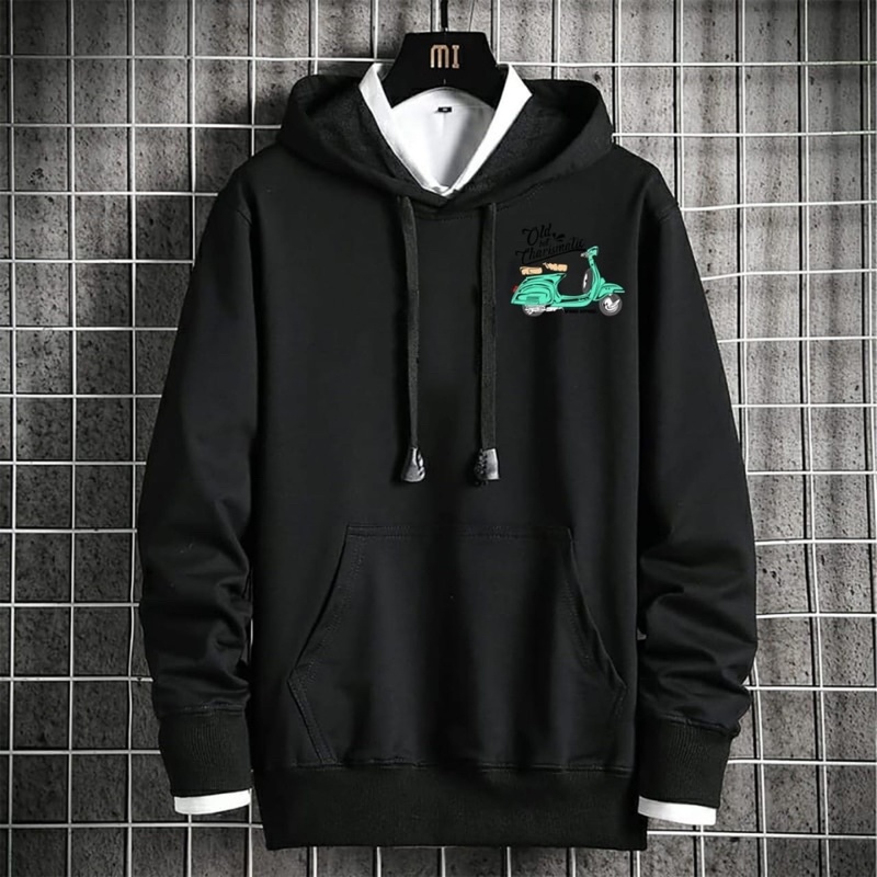 SWEATER HOODIE JUMPER PRIA COWOK LENGAN PANJANG VESPA CHARISMATIC PREMIUM