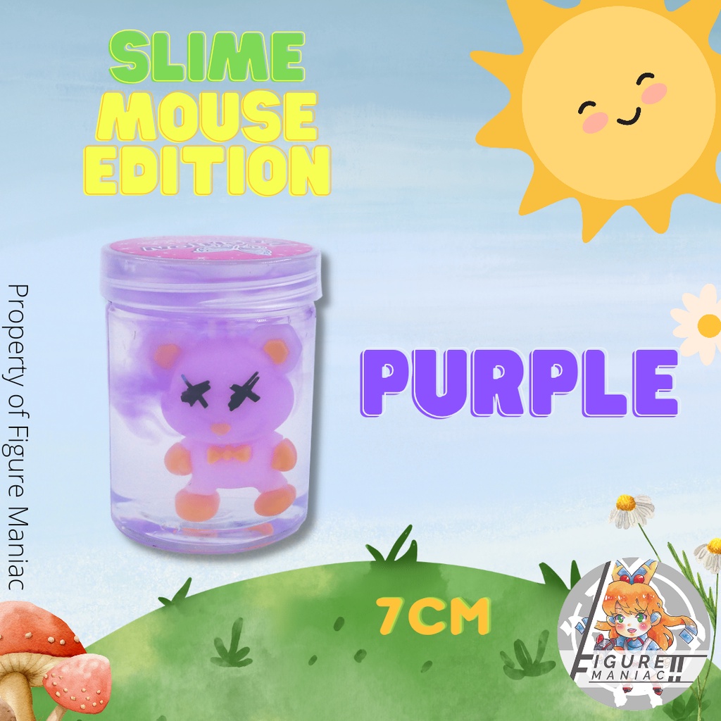 Mainan Anak - Slime Mouse Tabung Edition 7 cm Import Premium